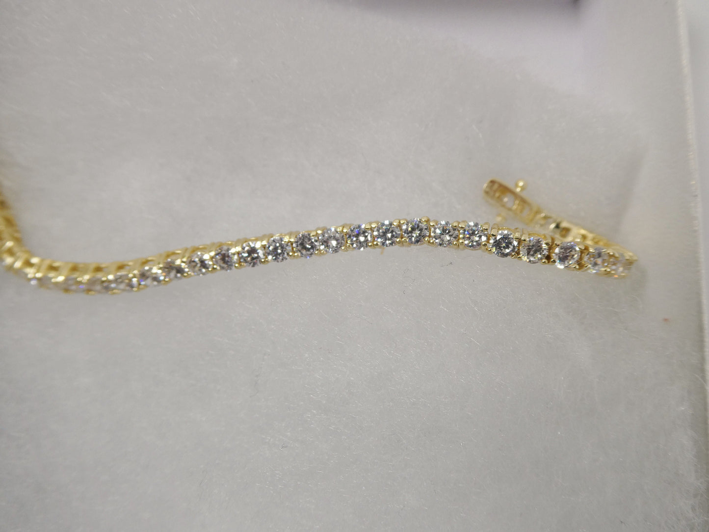 real 925 sterling silver 3MM /2.5MM / 2MM 6 INCH 5 INCH tennis baby bracelet