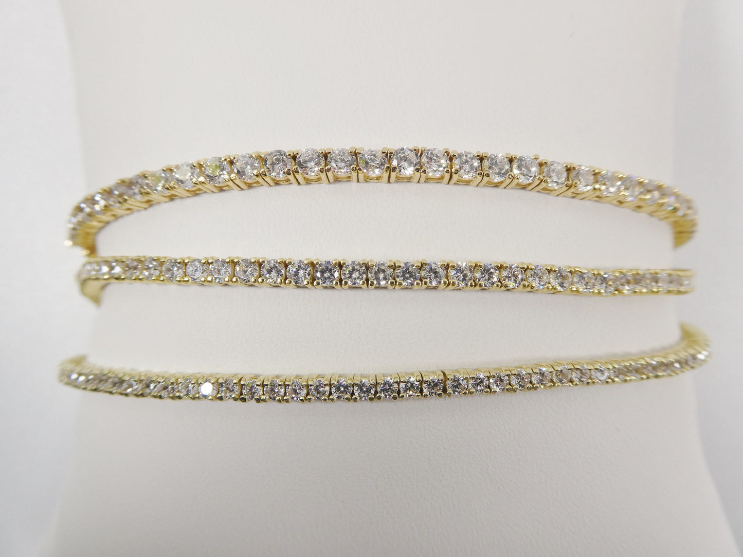 real 925 sterling silver 3MM /2.5MM / 2MM 6 INCH 5 INCH tennis baby bracelet