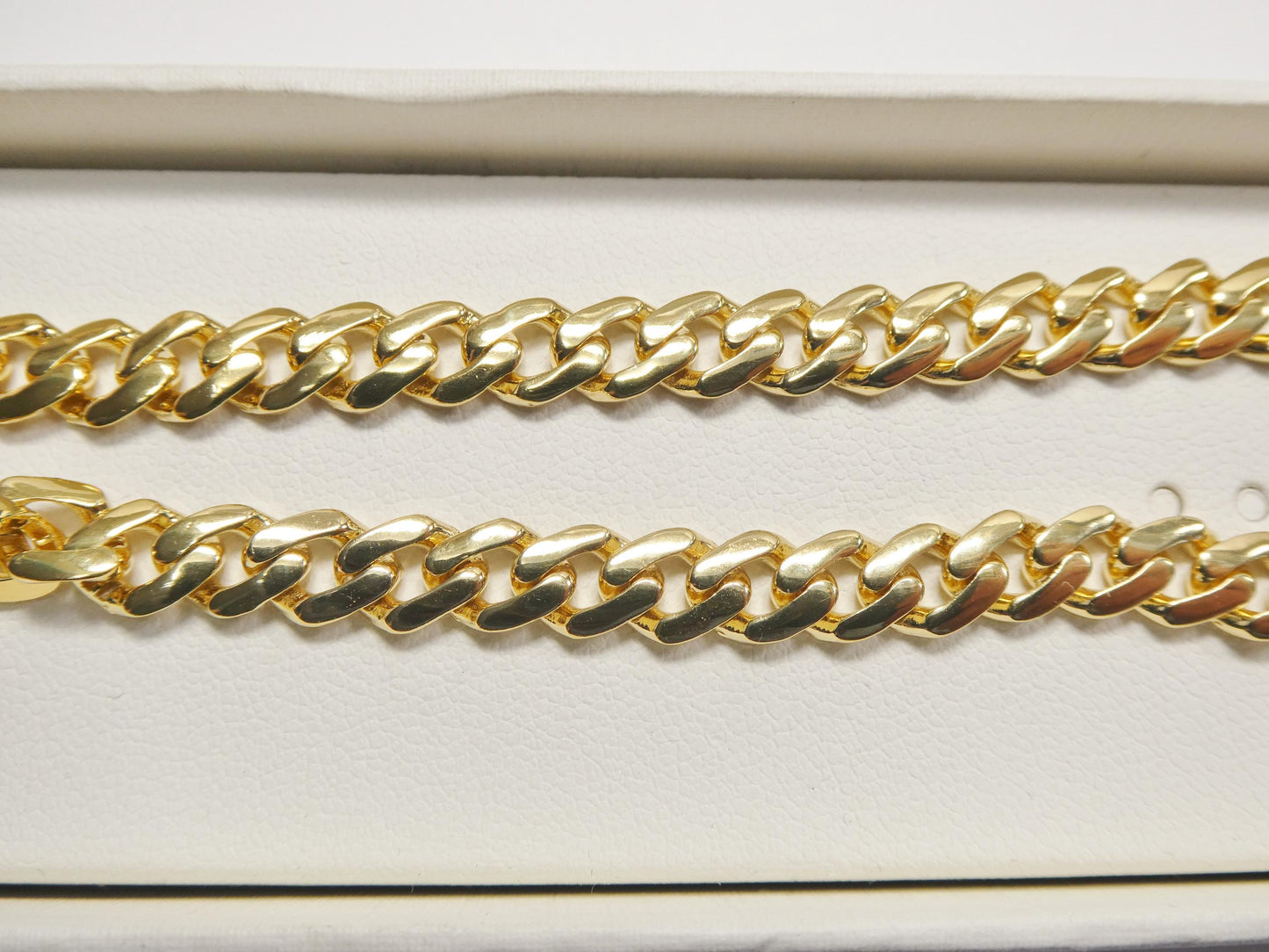 6mm Monaco link chain necklace bracelet moissanite real 925 sterling silver