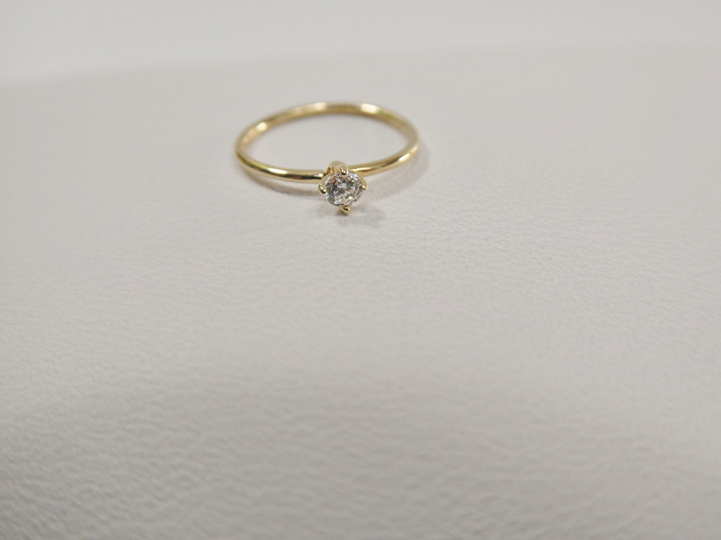 14k real solid yellow gold cz hoop earring cartilage daith ring piercing
