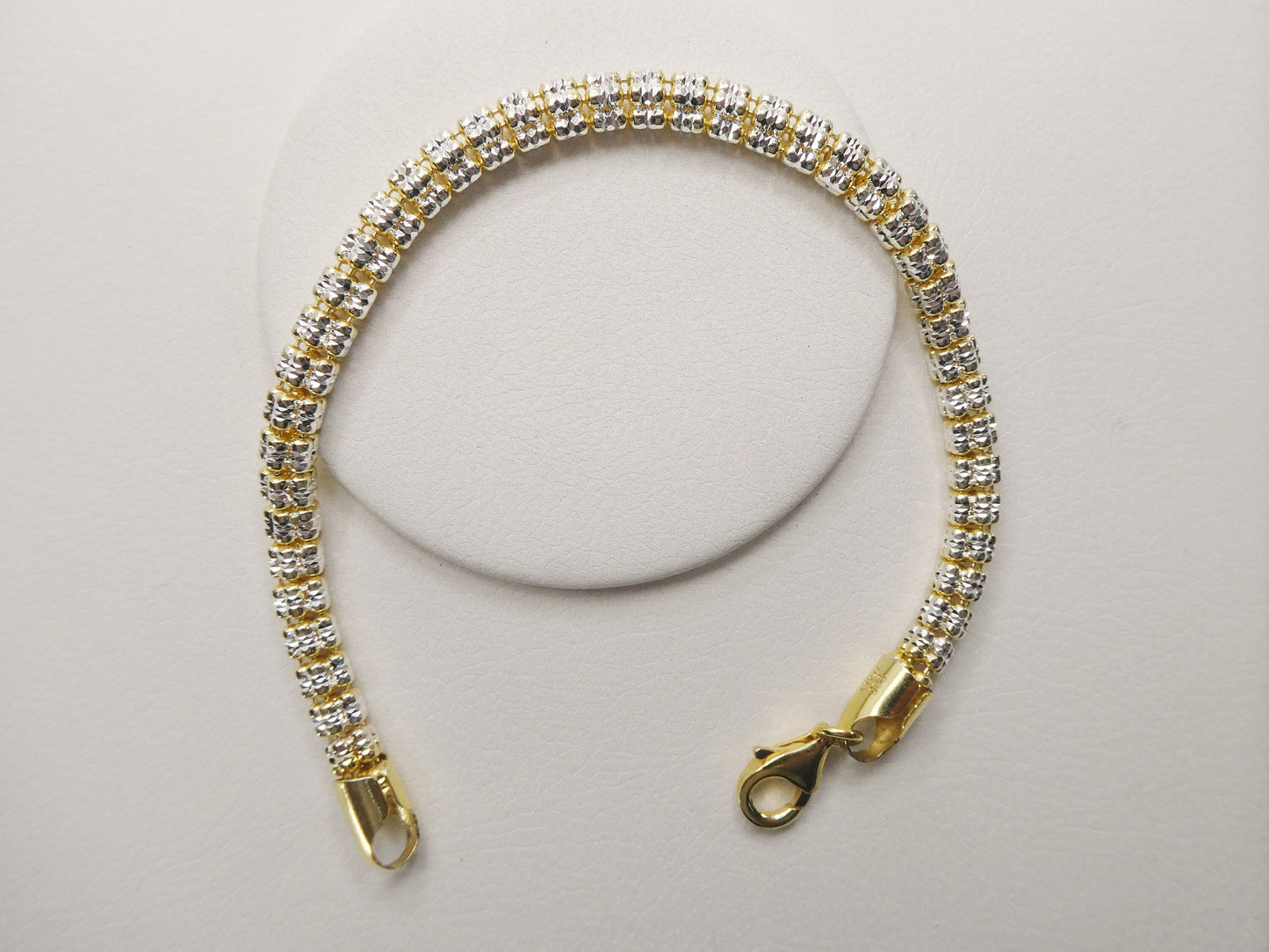 real 925 sterling silver 5mm diamond cut ice link chain necklace
