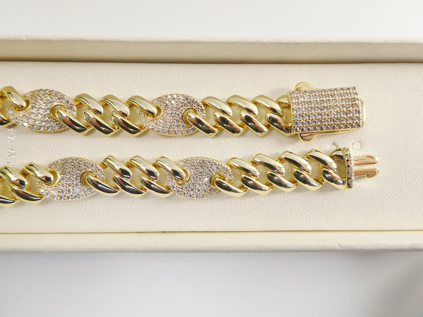 14K gold filled Monaco mariner necklace bracelet
