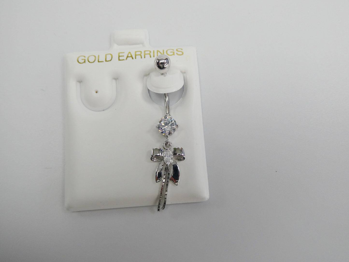 10k real solid yellow gold belly ring