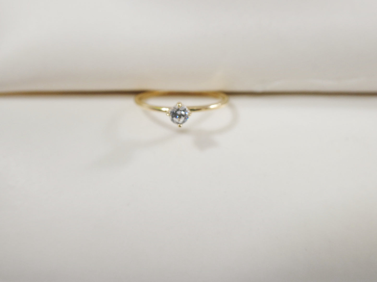 14k real solid yellow gold cz hoop earring cartilage daith ring piercing