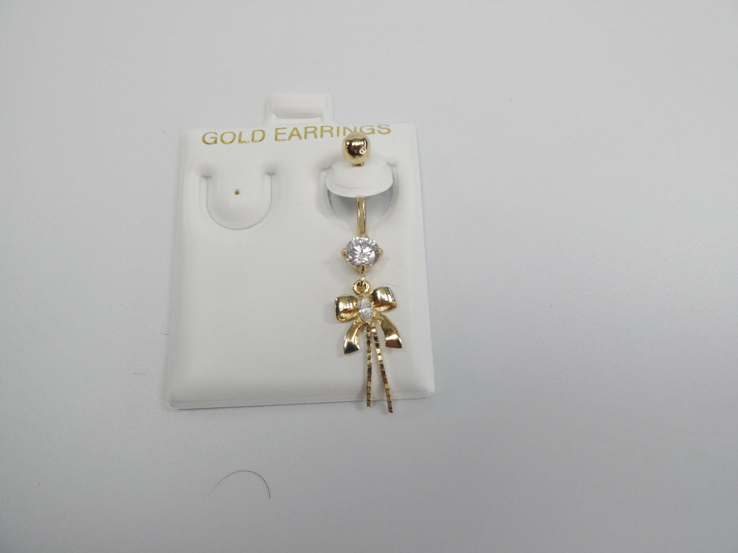 10k real solid yellow gold belly ring