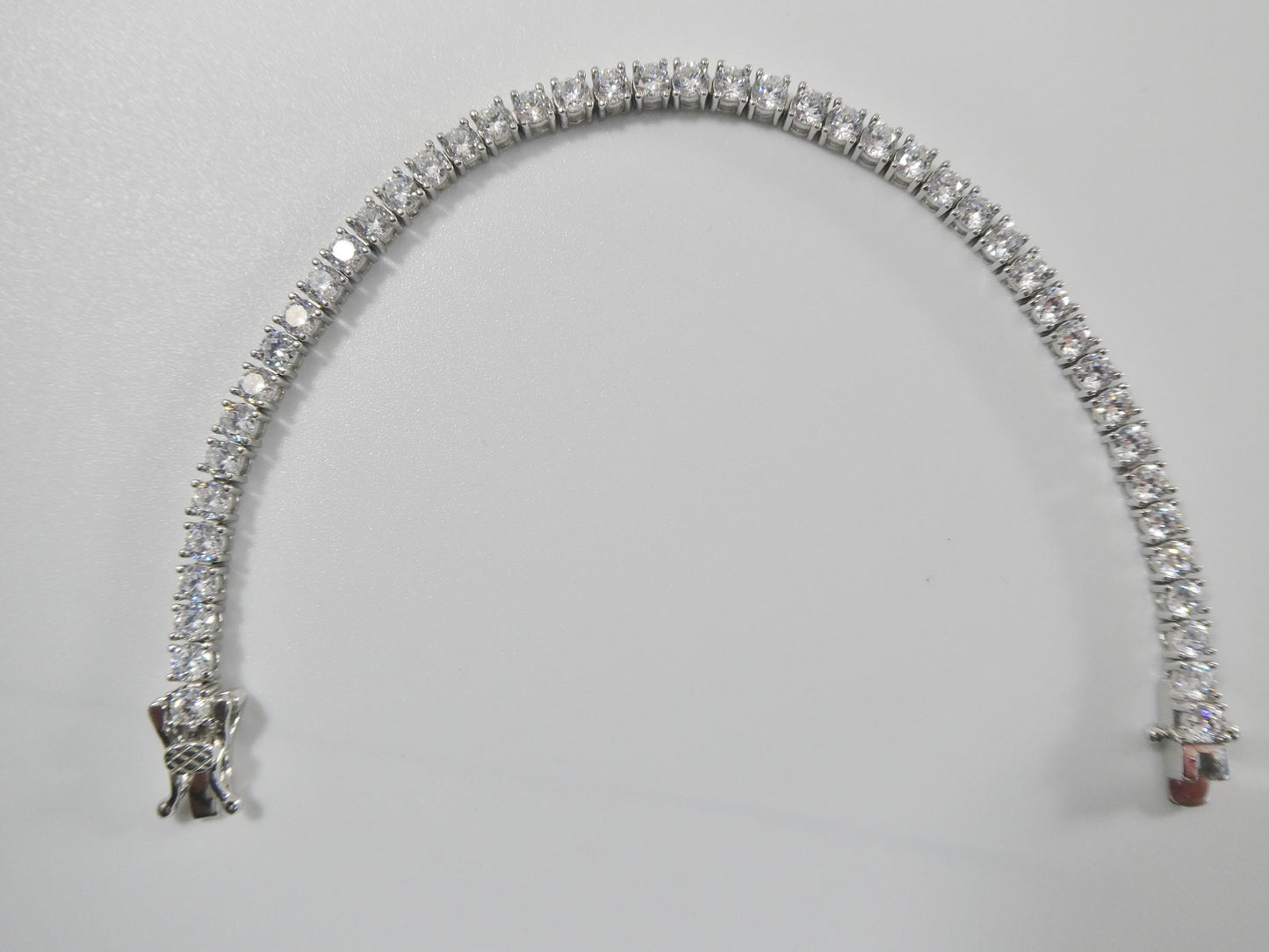 real 925 sterling silver 3MM 6 INCH / 6.5 INCH tennis bracelet