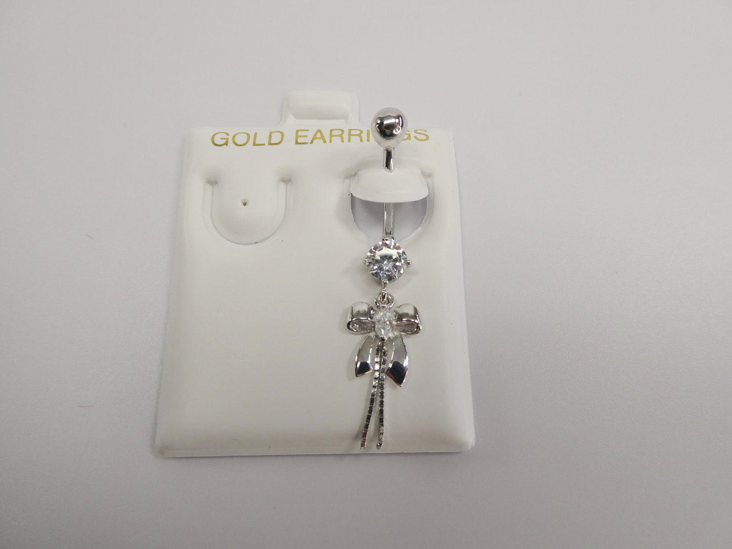 10k real solid yellow gold belly ring