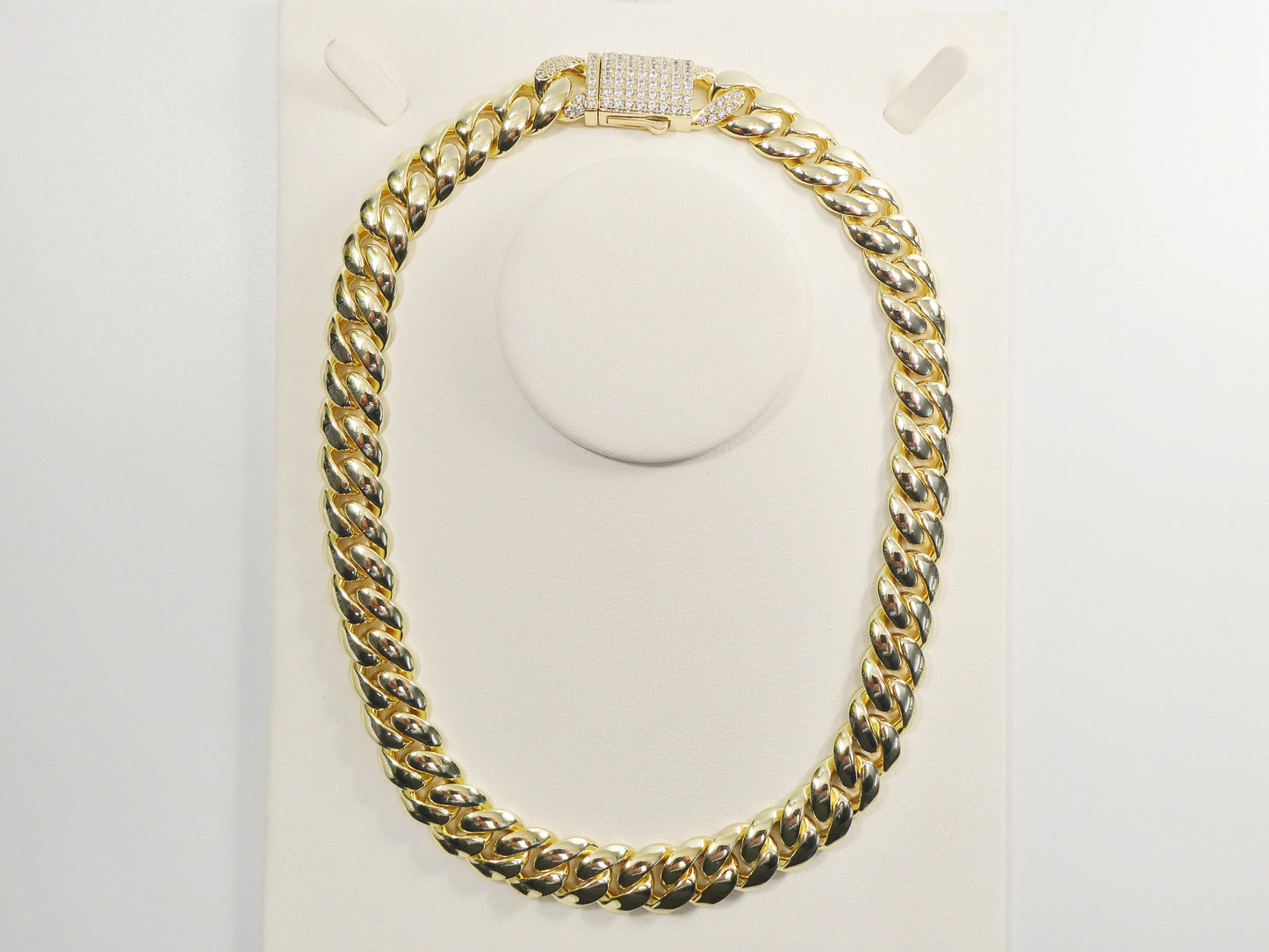 14mm 18k gold filled Monaco necklace choker necklace 18" 20"24" length