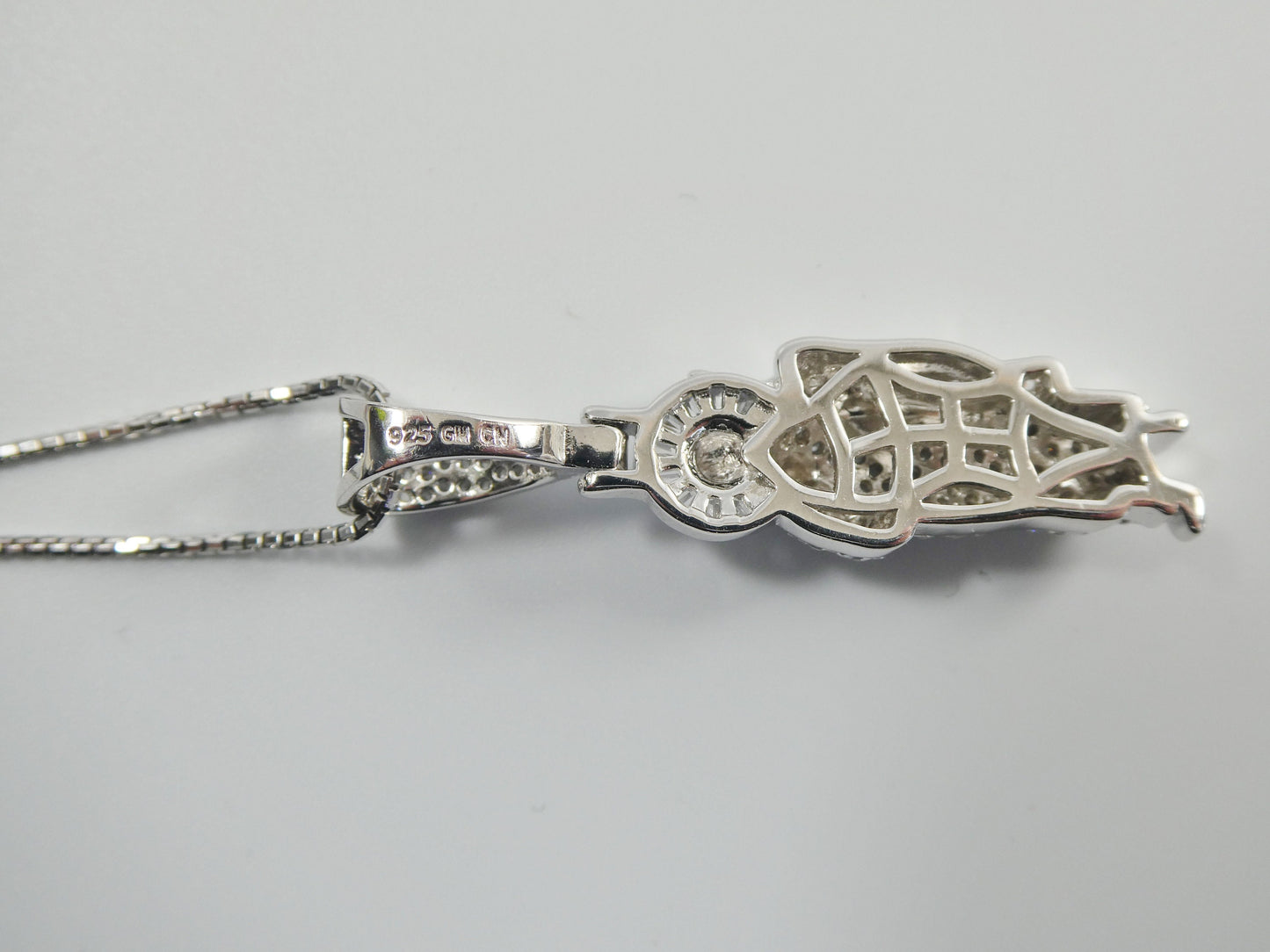 real 925 sterling silver 16 inch box chain and saint jude small pendent