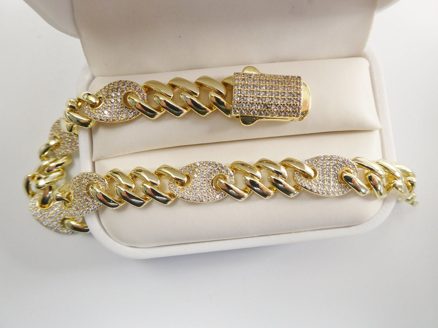 14K gold filled Monaco mariner necklace bracelet