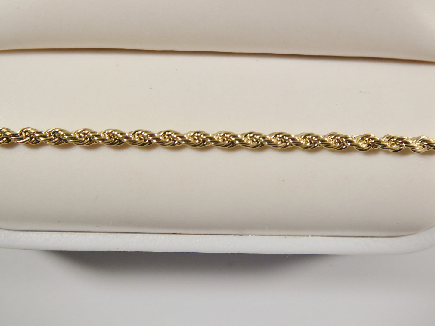 18k gold filled rope chain
