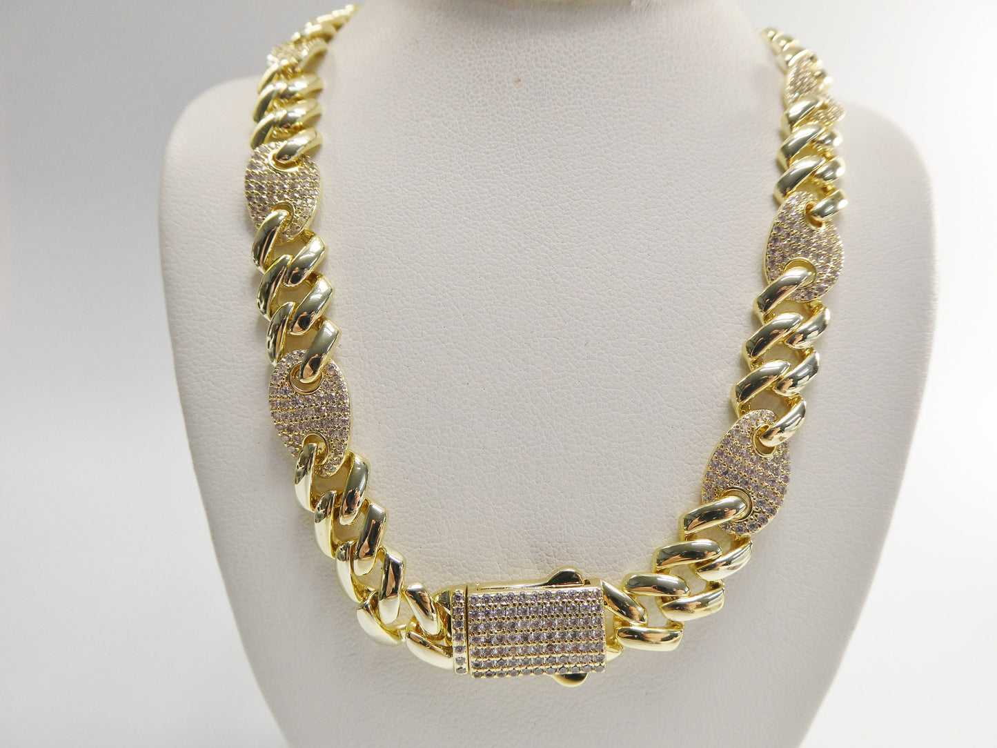 14K gold filled Monaco mariner necklace bracelet