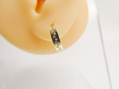 Real 10k Solid Yellow Gold Designer Earrings