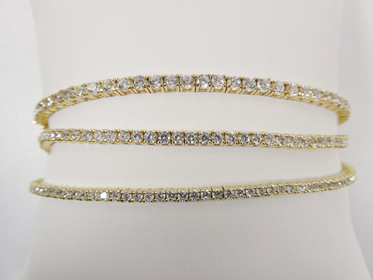 real 925 sterling silver 3MM /2.5MM / 2MM 6 INCH 5 INCH tennis baby bracelet