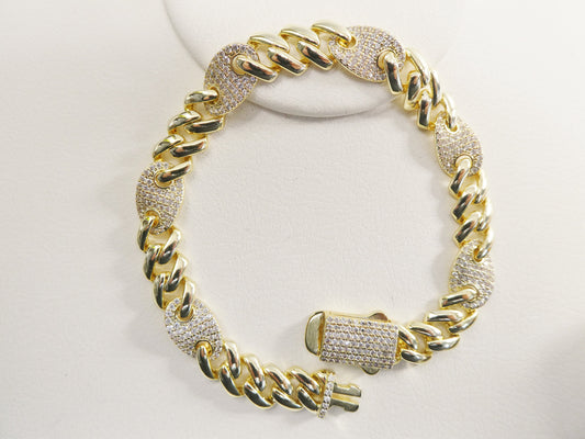 14K gold filled Monaco mariner necklace bracelet