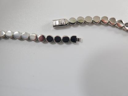 Real 925 Sterling Silver Teardrop Red Garnet Women Necklace