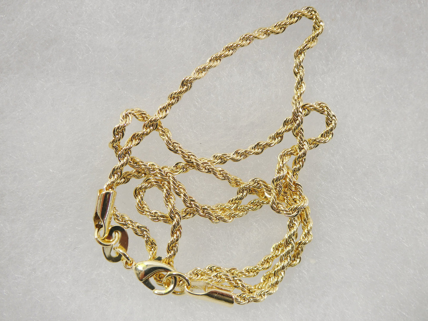18k gold filled rob chain