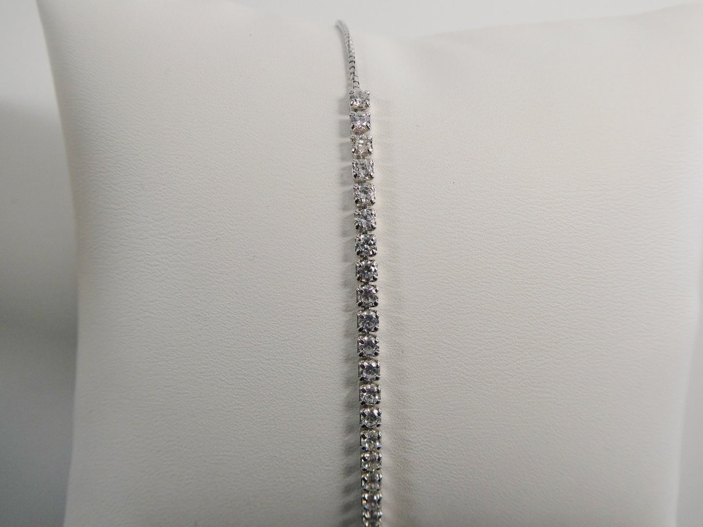 Adjustable tennis bracelet real 925 sterling silver