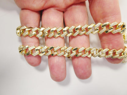 Monaco Cuban Necklace 14k Gold Filled 9mm