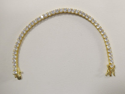 Real 925 Sterling Silver 3MM 6 INCH / 6.5 INCH Tennis Bracelet