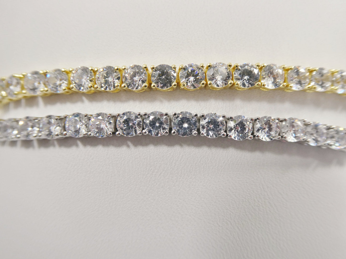 real 925 sterling silver 4MM 6 INCH / 6.5 INCH tennis bracelet