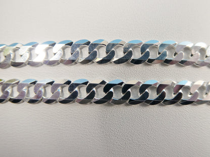 Real 925 Sterling Silver 5.6MM Italian Solid Chain Lobster Lock Clasp