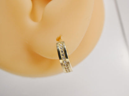 Real 10k Solid Yellow Gold Designer Earrings