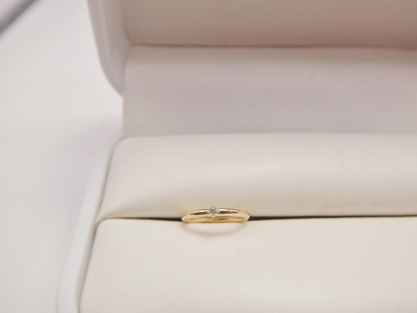 14k real solid yellow gold real diamond seamless clicker cartilage hoop