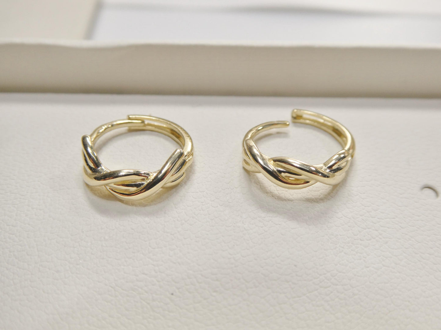 real 10k solid yellow gold design huggie earrings