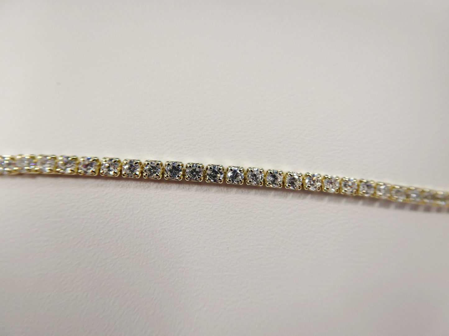 anklet bracelet with extension tennis bracelet real 925 sterling silver
