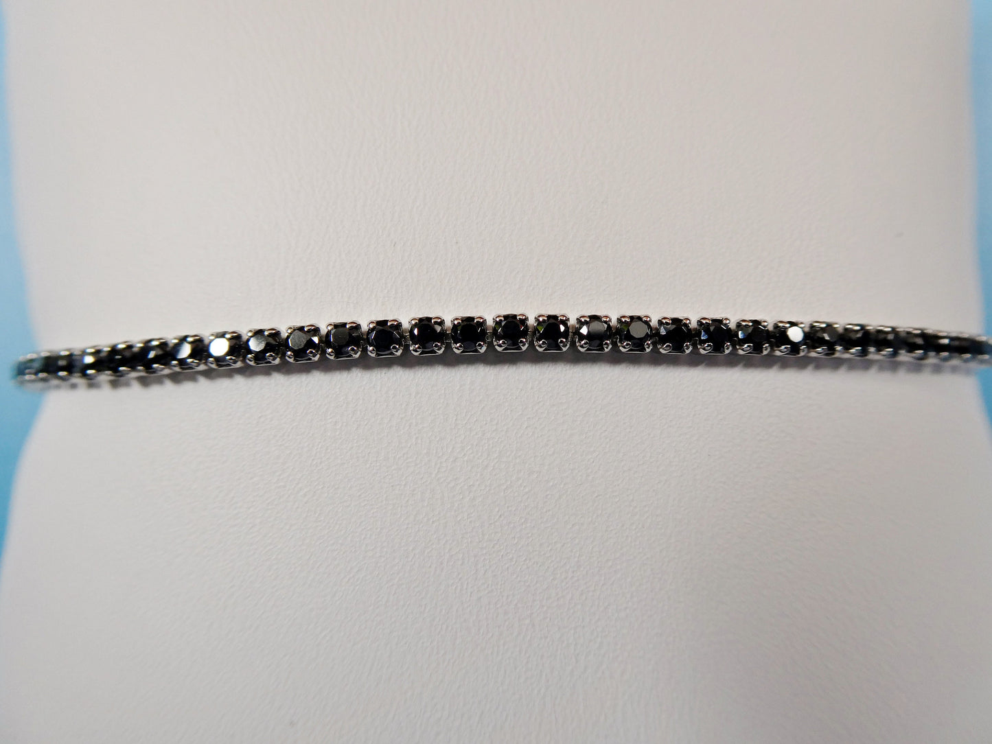 anklet bracelet with extension tennis bracelet real 925 sterling silver