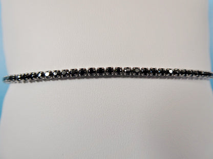 Anklet Bracelet With Extension Tennis Bracelet Real 925 Sterling Silver