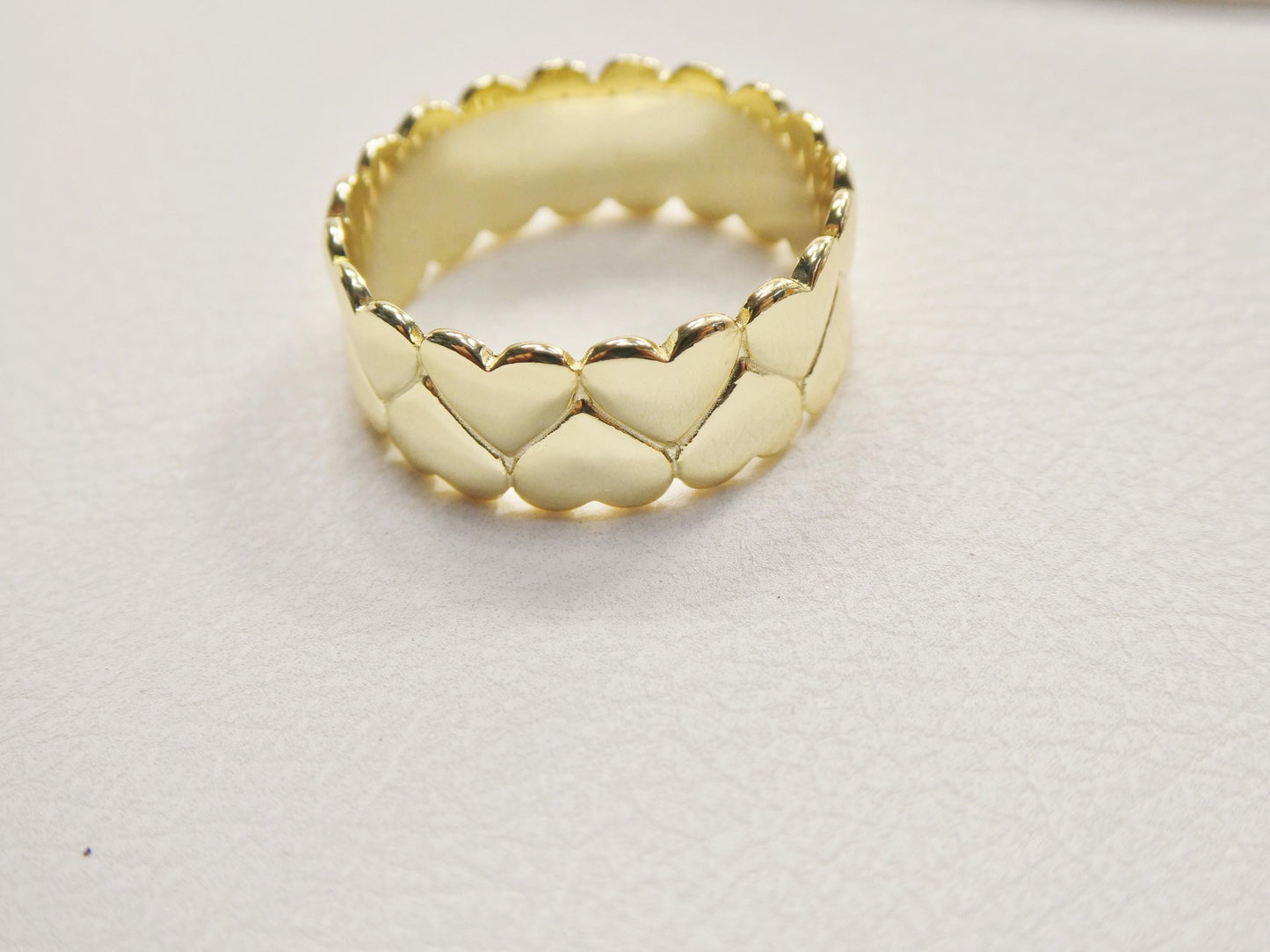 real 925 sterling silver over 14 yellow gold ring