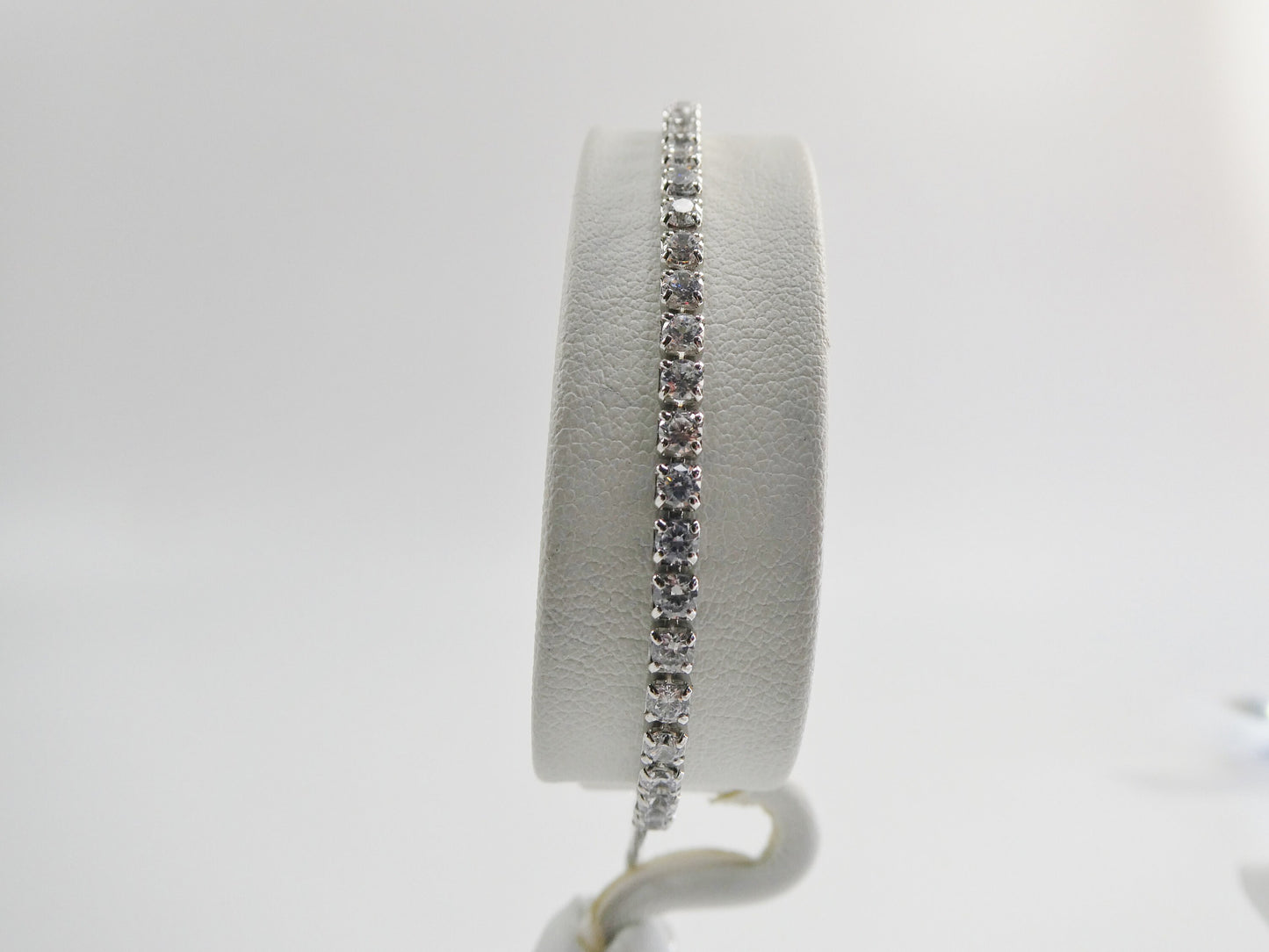 Adjustable tennis bracelet real 925 sterling silver