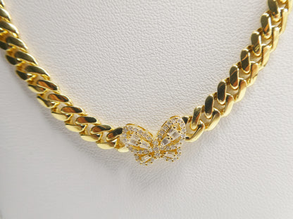 6mm Monaco Link Chain Necklace Moissanite Real 925 Sterling Silver
