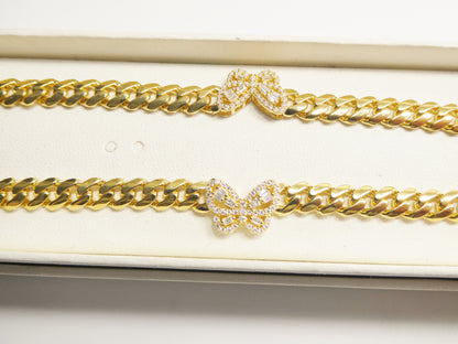 6mm Monaco Link Chain Necklace Moissanite Real 925 Sterling Silver