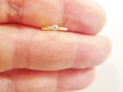 14k Real Solid Yellow Gold Cartilage Nose Ring Body Ring Piercing