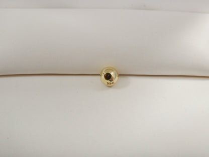 Real 14k Solid Yellow Gold Top Screw Replacement Belly Ring