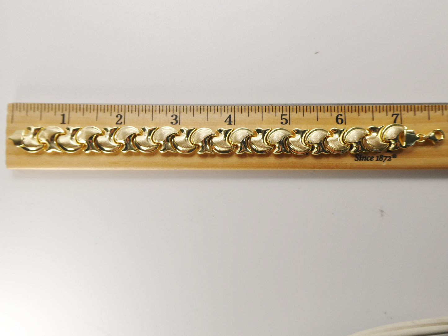 real 925 sterling silver yellow color large mushroom bracelet