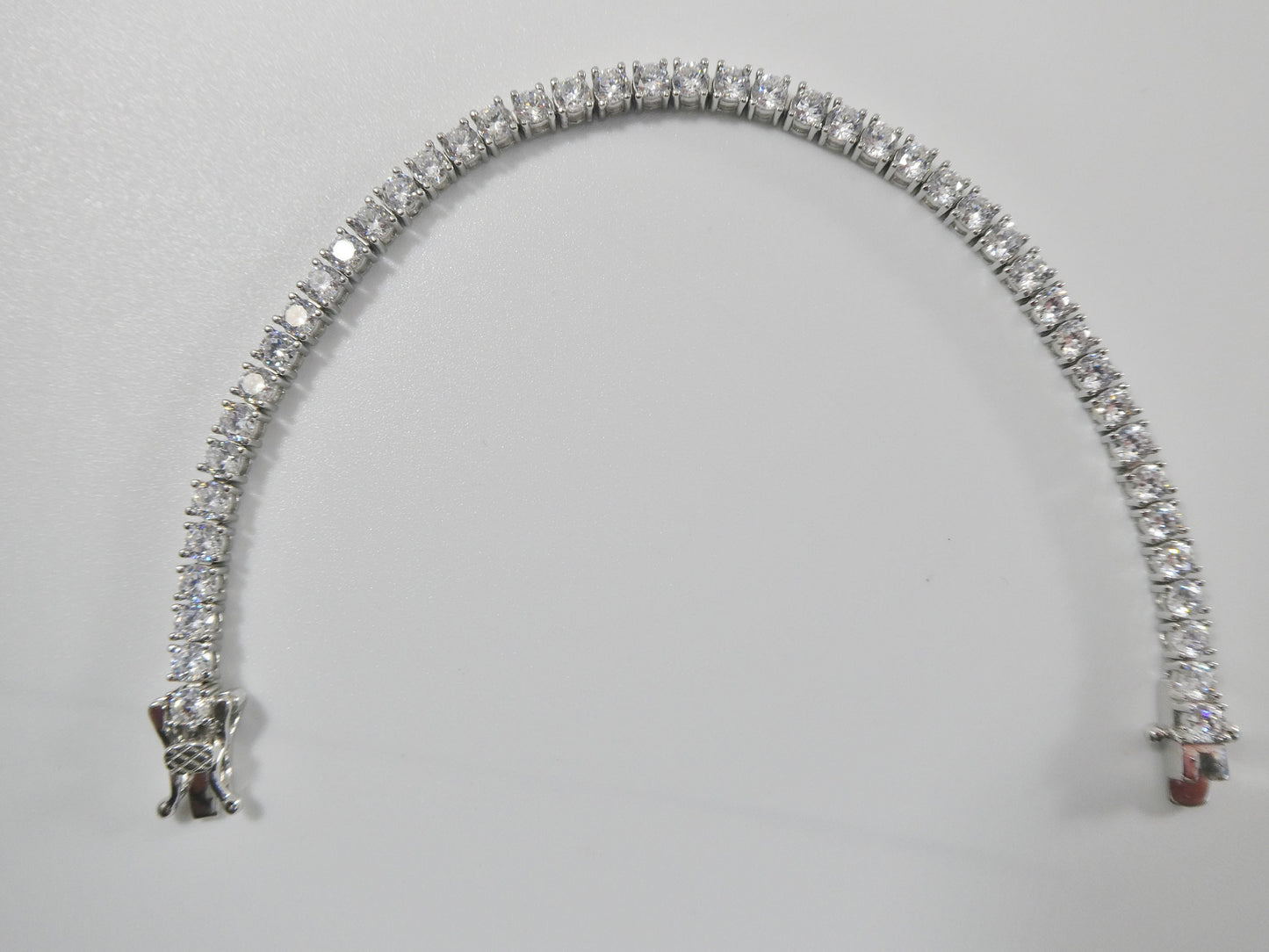 real 925 sterling silver 3MM 6 INCH / 6.5 INCH tennis bracelet