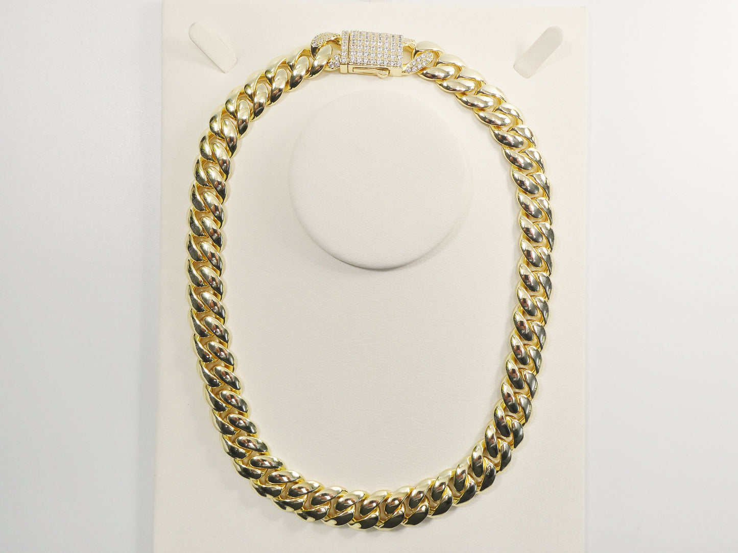 14mm 18k gold filled Monaco necklace choker necklace 18" 20"24" length