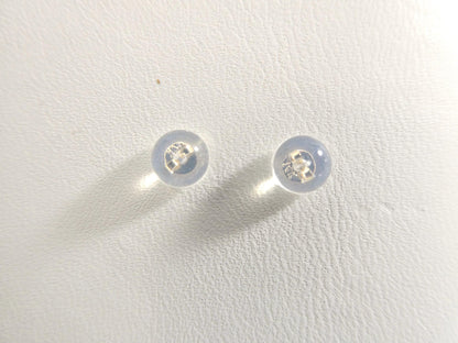 14k Yellow Gold Silicon Backing