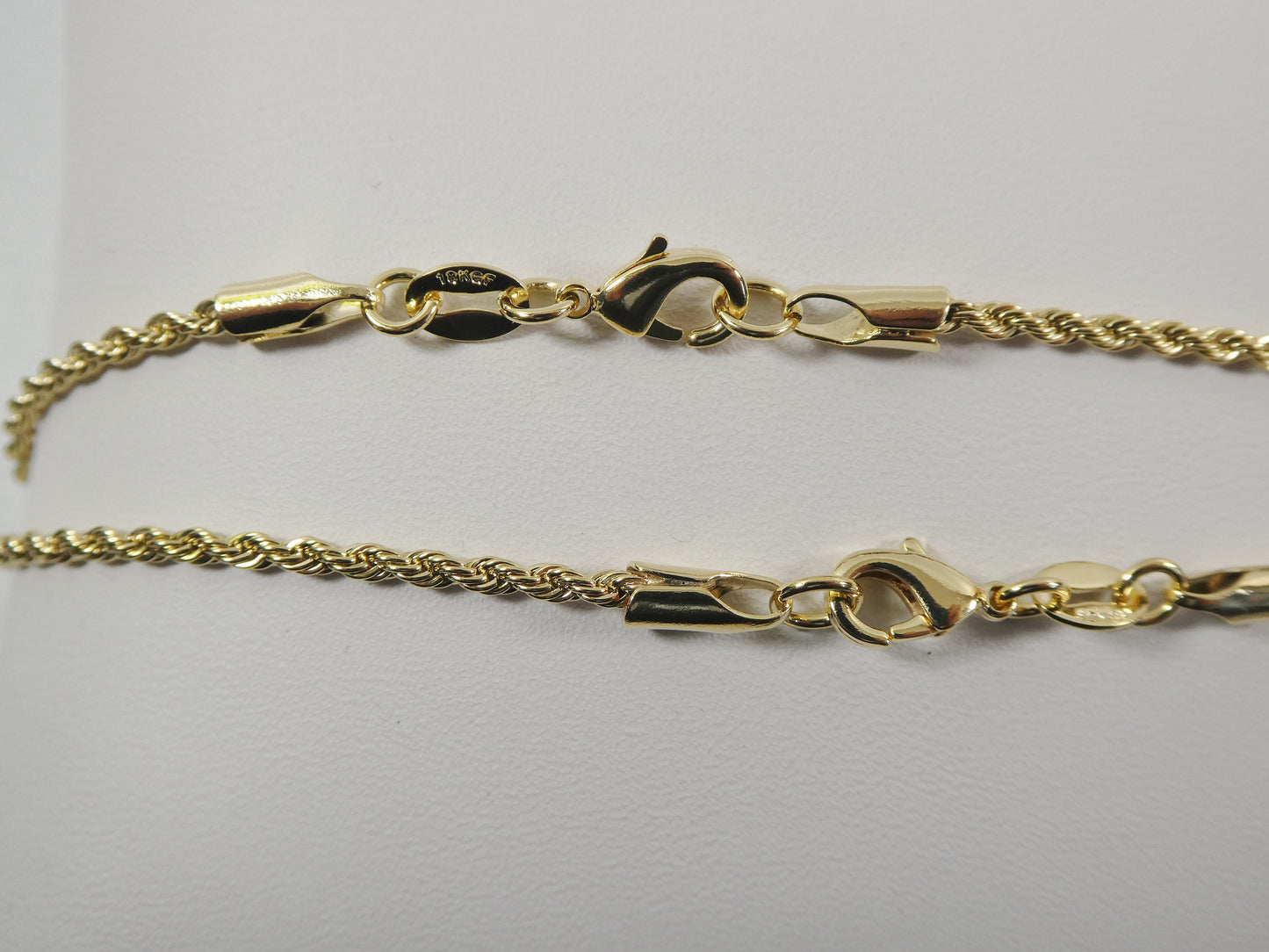 18k gold filled rob chain