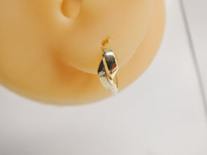 Real 10k Solid Yellow Gold Designer Earrings