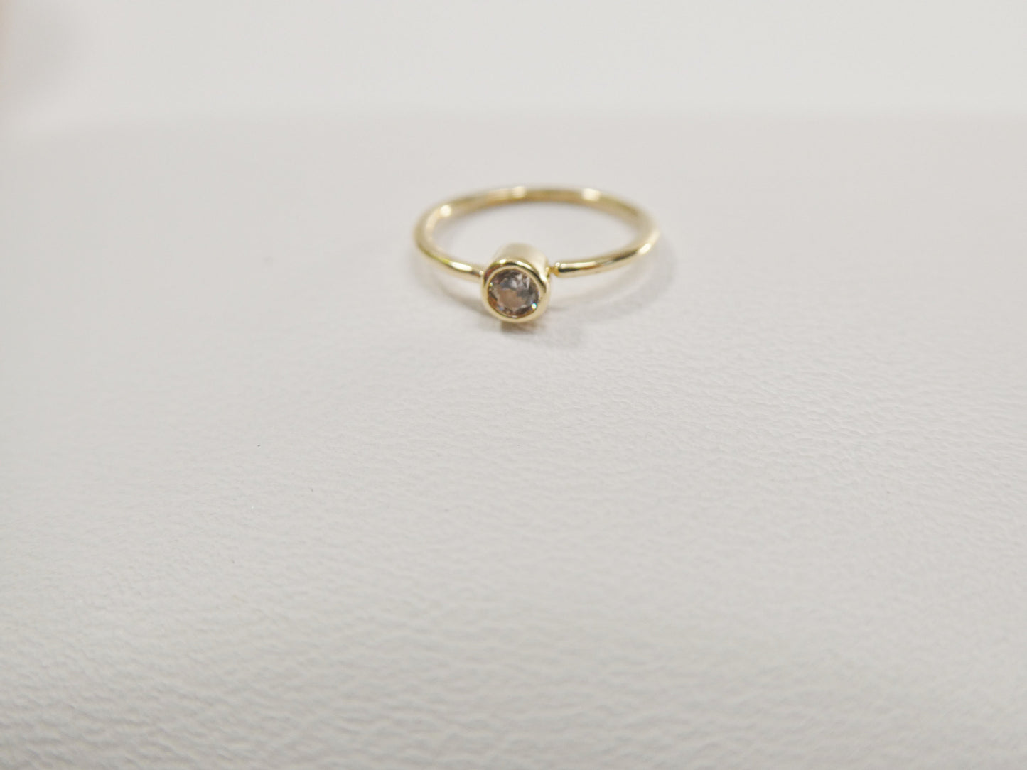 14k real solid yellow gold cz hoop earring cartilage daith ring piercing