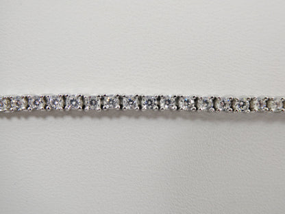 Real 925 Sterling Silver 2MM 6 INCH 6.5 INCH Tennis Ladies Bracelet