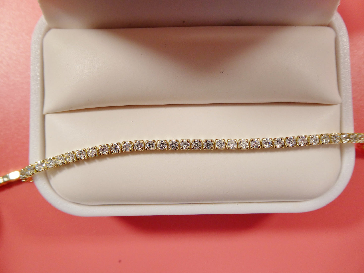 anklet bracelet with extension tennis bracelet real 925 sterling silver