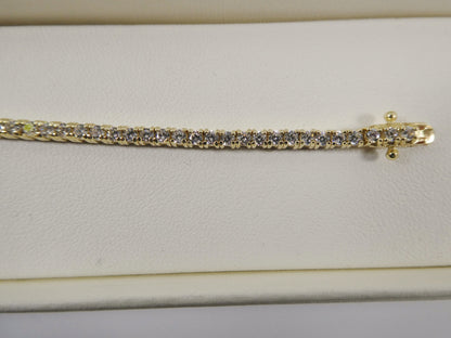 Real 925 Sterling Silver 3MM /2.5MM / 2MM 6 INCH 5 INCH Tennis Baby Bracelet