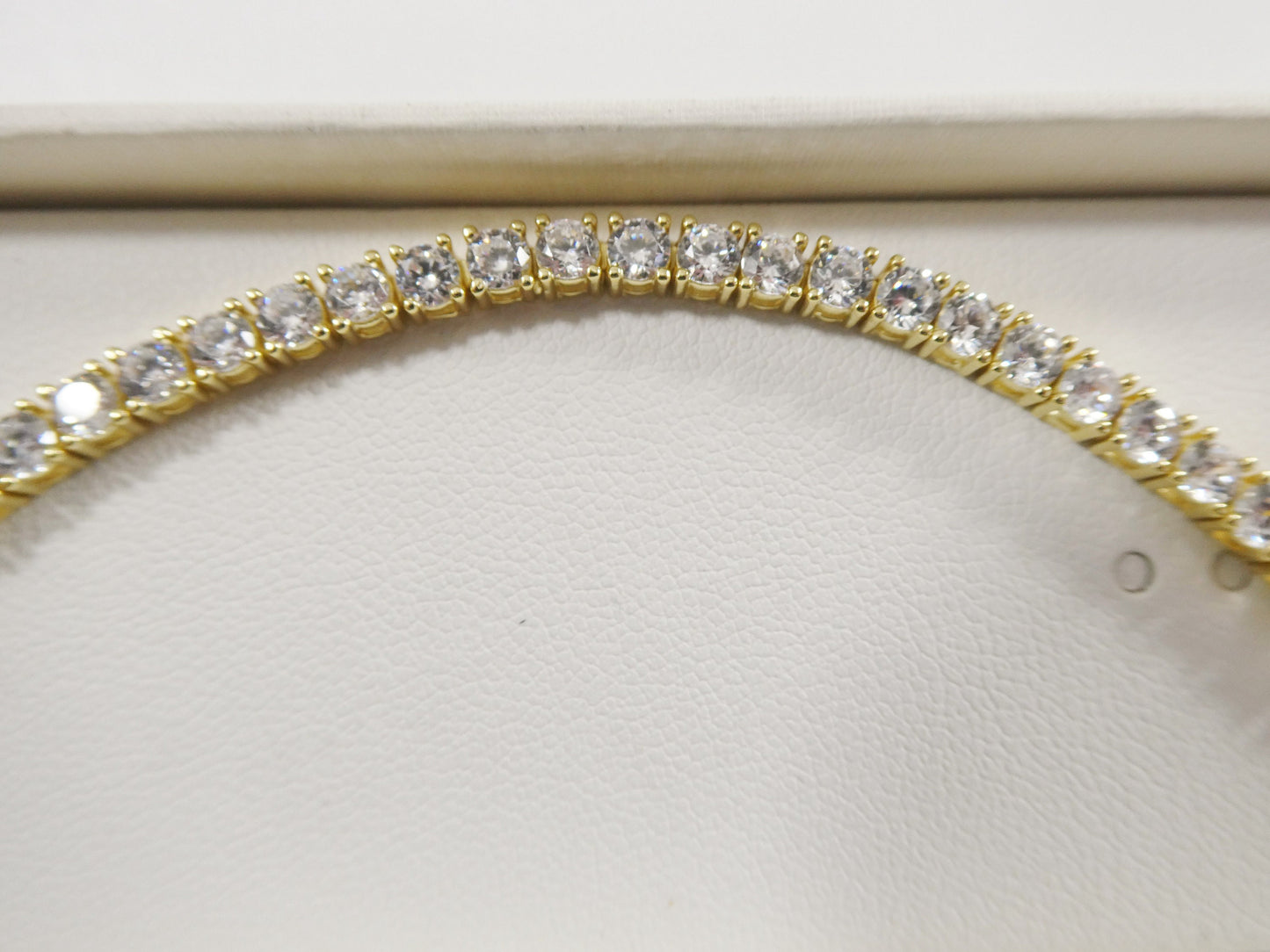 real 925 sterling silver 4MM 6 INCH / 6.5 INCH tennis bracelet