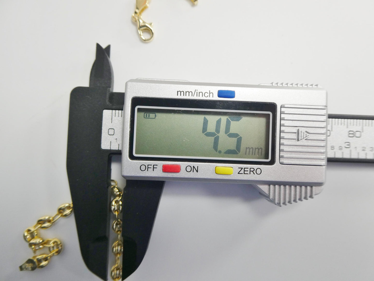 real 10k solid yellow gold 5.5/6/ 6.5 inch children/women puffed mariner bracelet